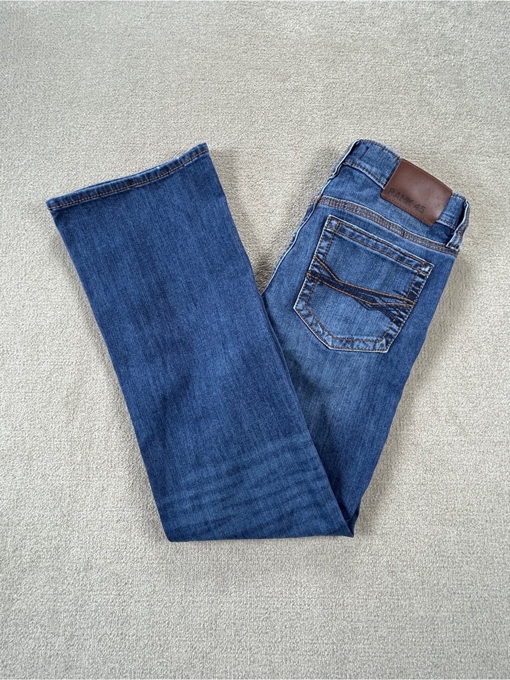 RANK 45 Bootcut Jeans , 30-32(tag)
32x31,5(measured) - Picture 12 of 14